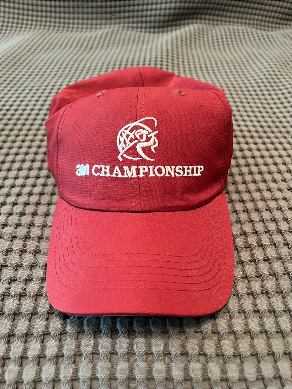 3M Championship Red Embroidered Cap